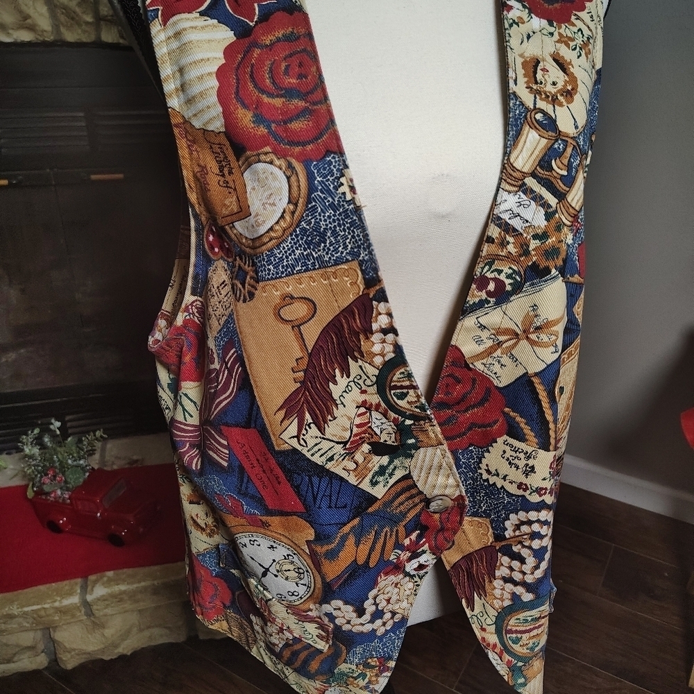 Willowbend Vintage Gotcha Covered Vest Large
